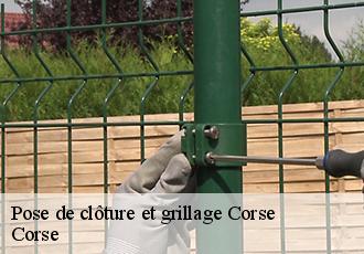 Pose de clôture et grillage 20 Corse  Corse