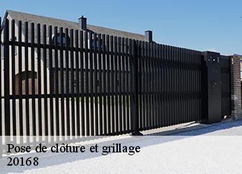 Pose de clôture et grillage 20168