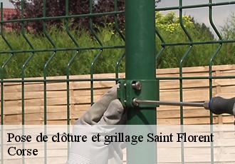 Pose de clôture et grillage  saint-florent-20217 Corse